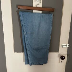 Banana Republic Sky Blue Straight Leg Jeans